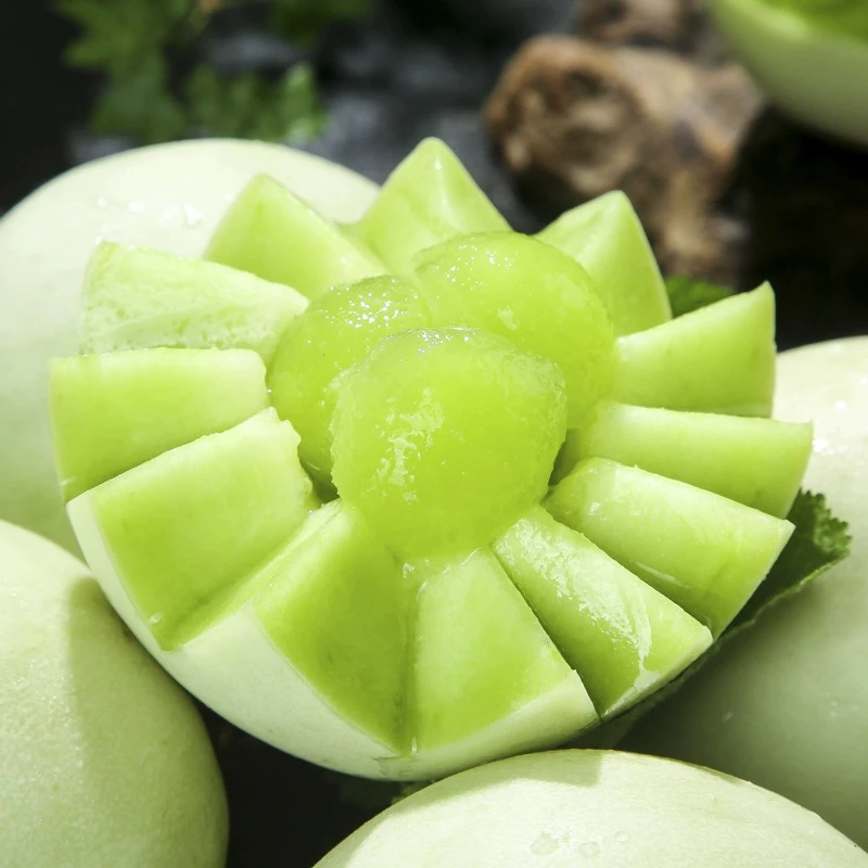 玉菇甜瓜海南冰淇淋玉菇甜瓜皮薄肉厚蜜瓜当季新鲜孕妇水果2-9斤