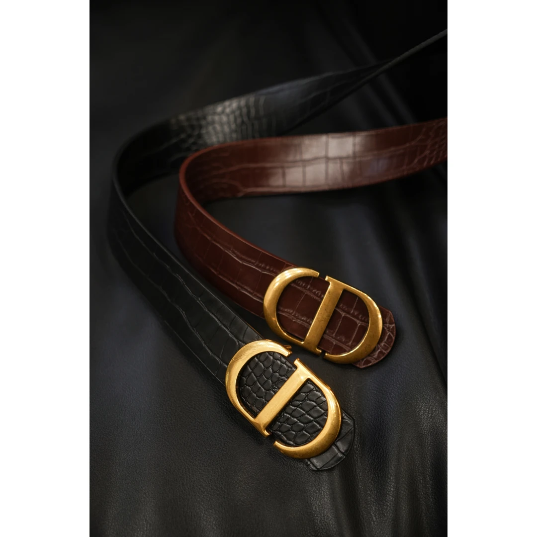 cd中古款造型5cm宽皮带百搭腰带皮带