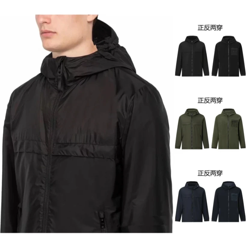 【双面可穿】秋冬户外冲锋衣男女情侣款加厚保暖夹克休闲外套潮