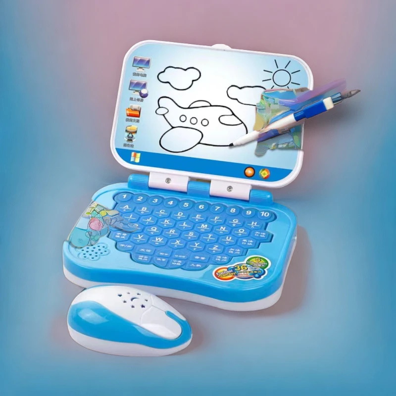 有声智能电脑机早教学习电读训练小孩益智力开发幼儿故事宝宝玩具