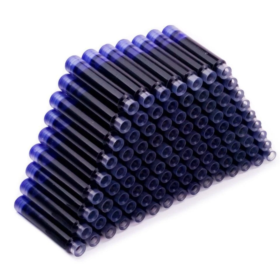 小学生3年级学生钢笔墨囊蓝色可擦墨囊水胆黑色蓝色墨蓝34通用