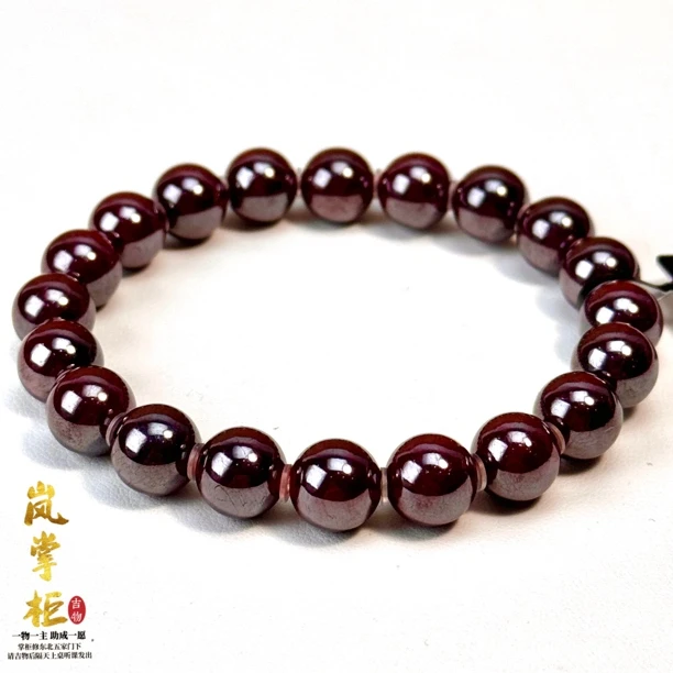 天然辰砂D2723S 原砂手串（10mm）