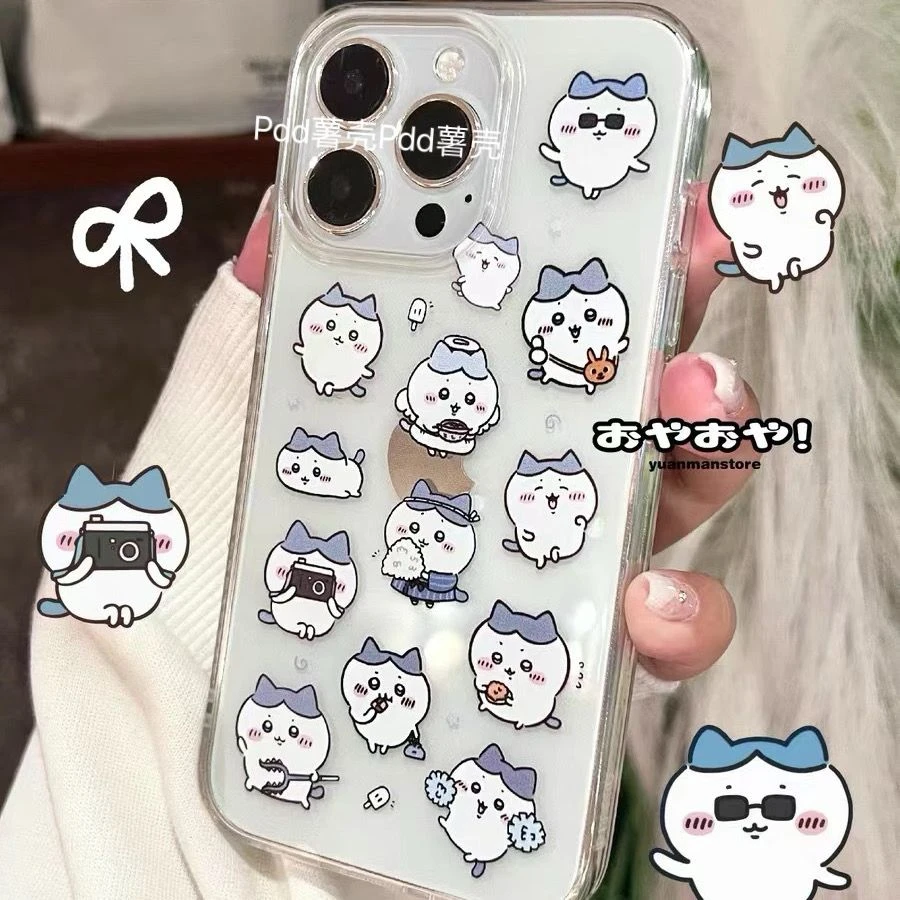 可爱相机小八苹果15/14/13promax手机壳12/11pro软壳xr/xs防摔7/8