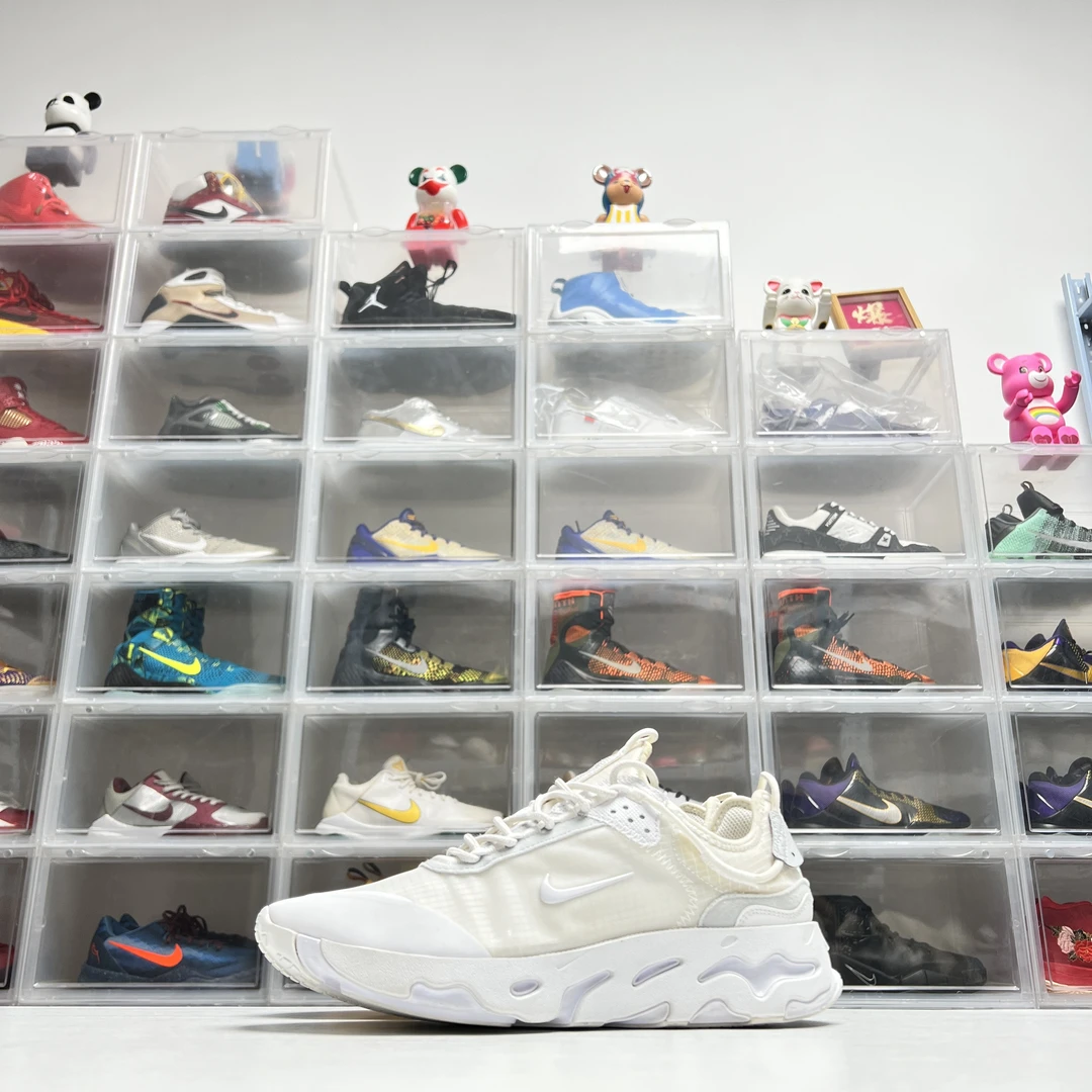 42.5码 耐克 React 白色 95新 公价1099 跑步鞋 中古潮鞋 时尚
