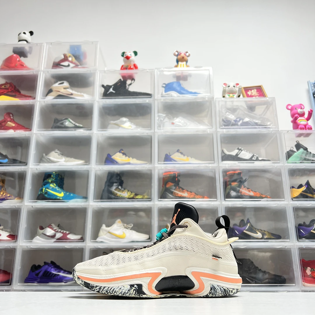 46码 aj36 米白 9新 公价1231 篮球鞋 中古潮鞋 实战鞋