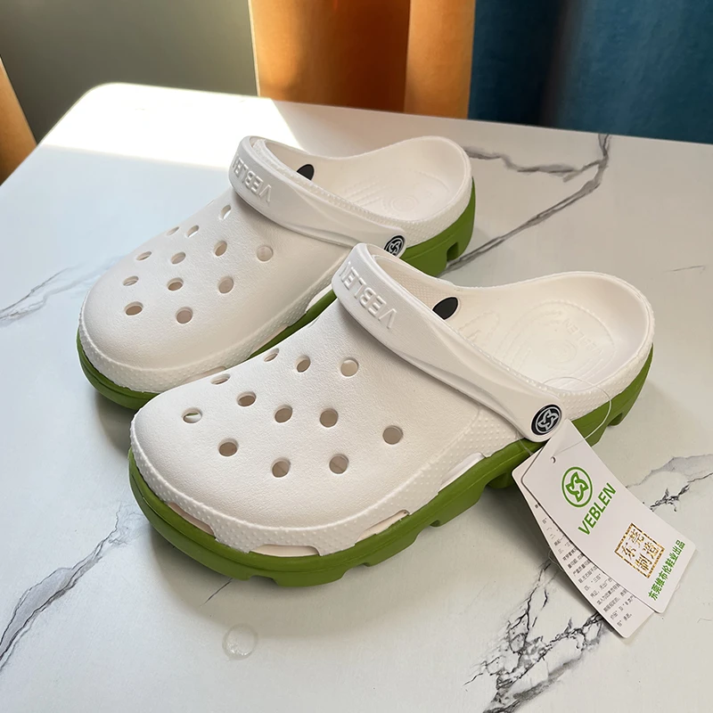 【断码捡漏】维布伦洞洞鞋男士9301夏季外穿防滑包头拖鞋沙滩凉鞋