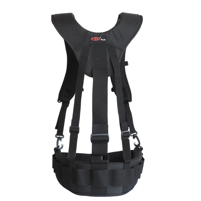 宝罗专业多功能快捷摄影单反双肩背带背心镜头筒镜头袋腰带包挂