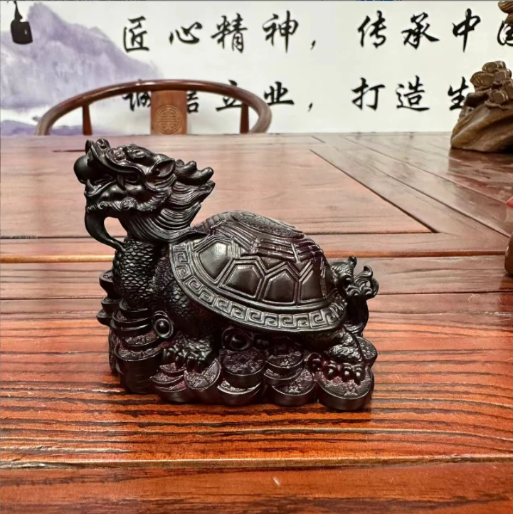 龙龟桌面摆件手把件车载挂件