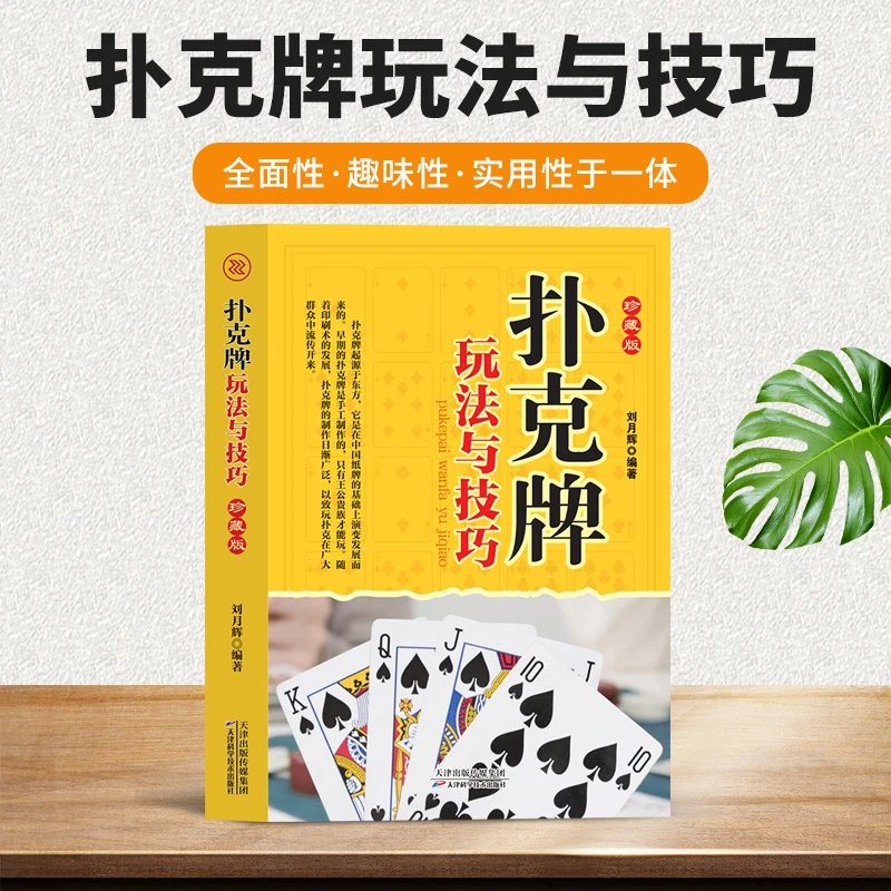 扑克牌玩法与技巧 各种洗牌控牌甩牌绝技 精彩玩法大全正版畅销