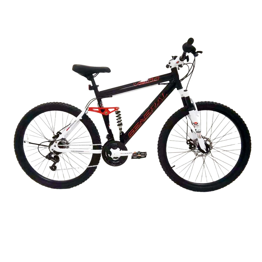 26英寸21速前后碟刹男女同款成人软尾山地变速越野自行车骑行整车