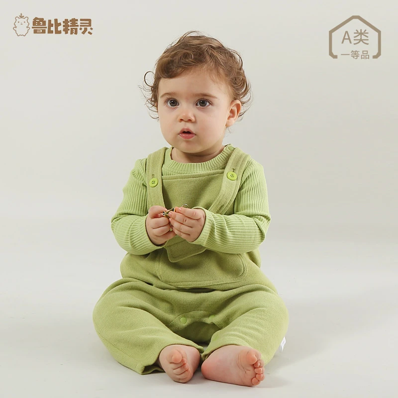 【品牌尾货】清完不加单不补单背带裤两件套