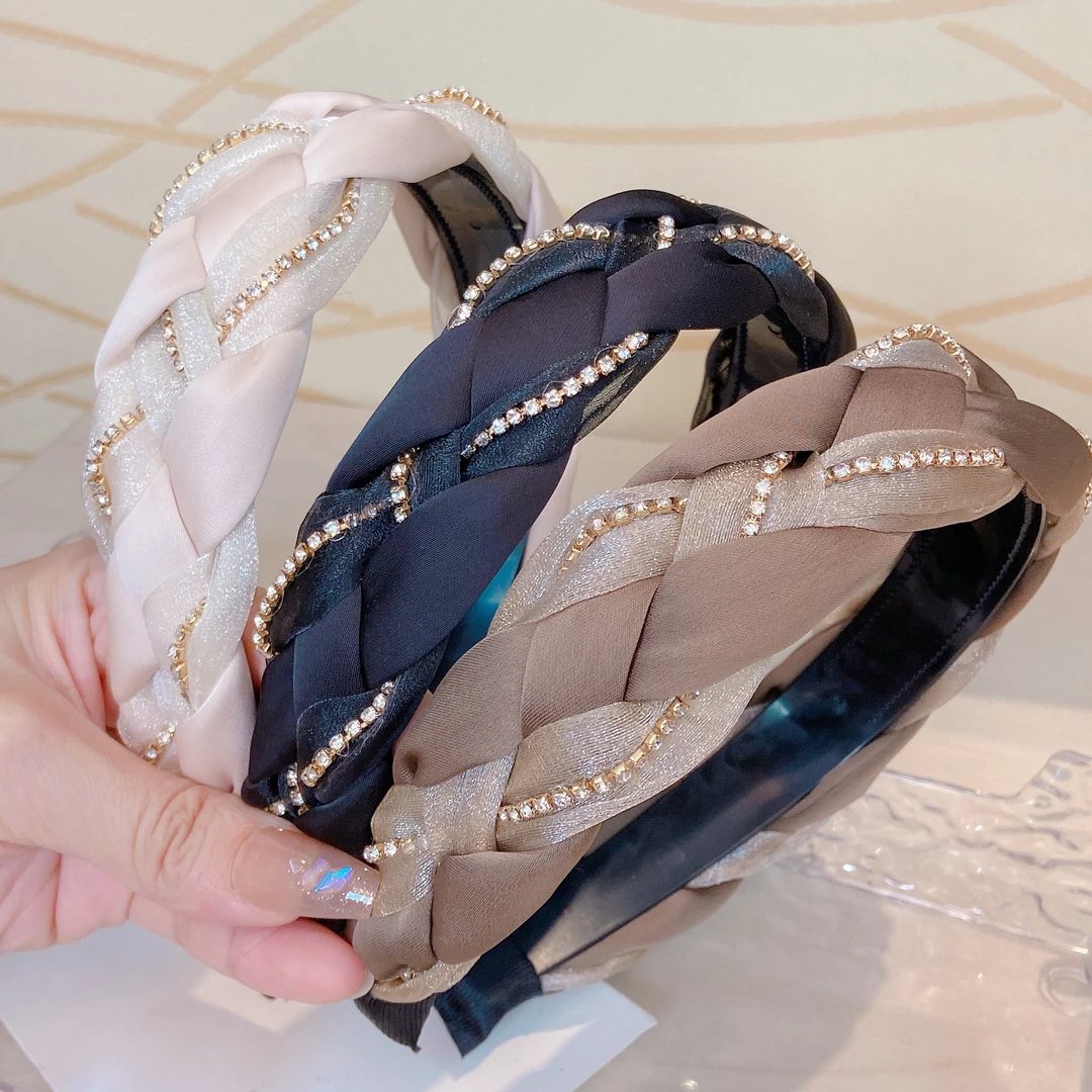 带齿设计师款定制发箍百搭夏天外出网红小香风