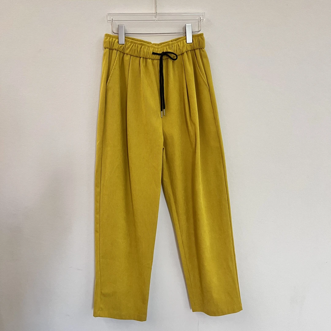 垂感春秋显瘦运动开叉韩版直筒裤（9918)