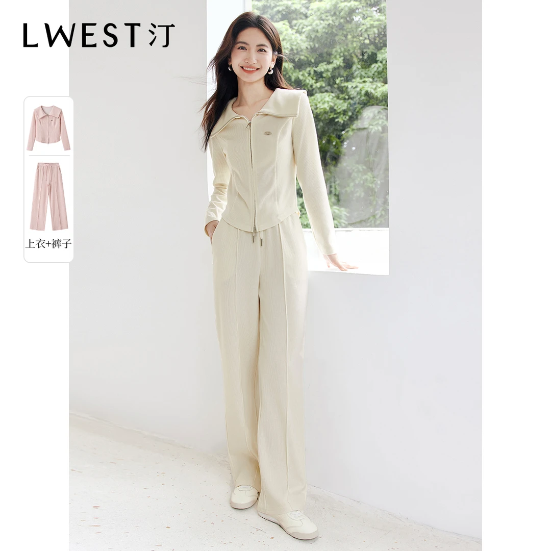 朗文斯汀2025年春装新款时尚休闲运动衣服套装DAMG4103A12162