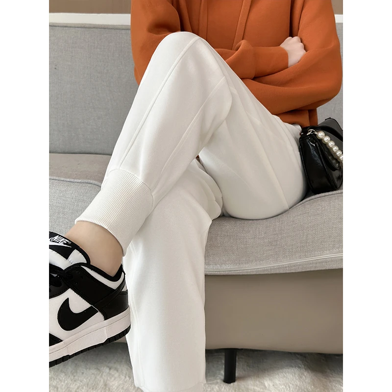 2025秋冬新款 束脚运动裤 百搭 休闲裤外穿男女同款 时尚显瘦