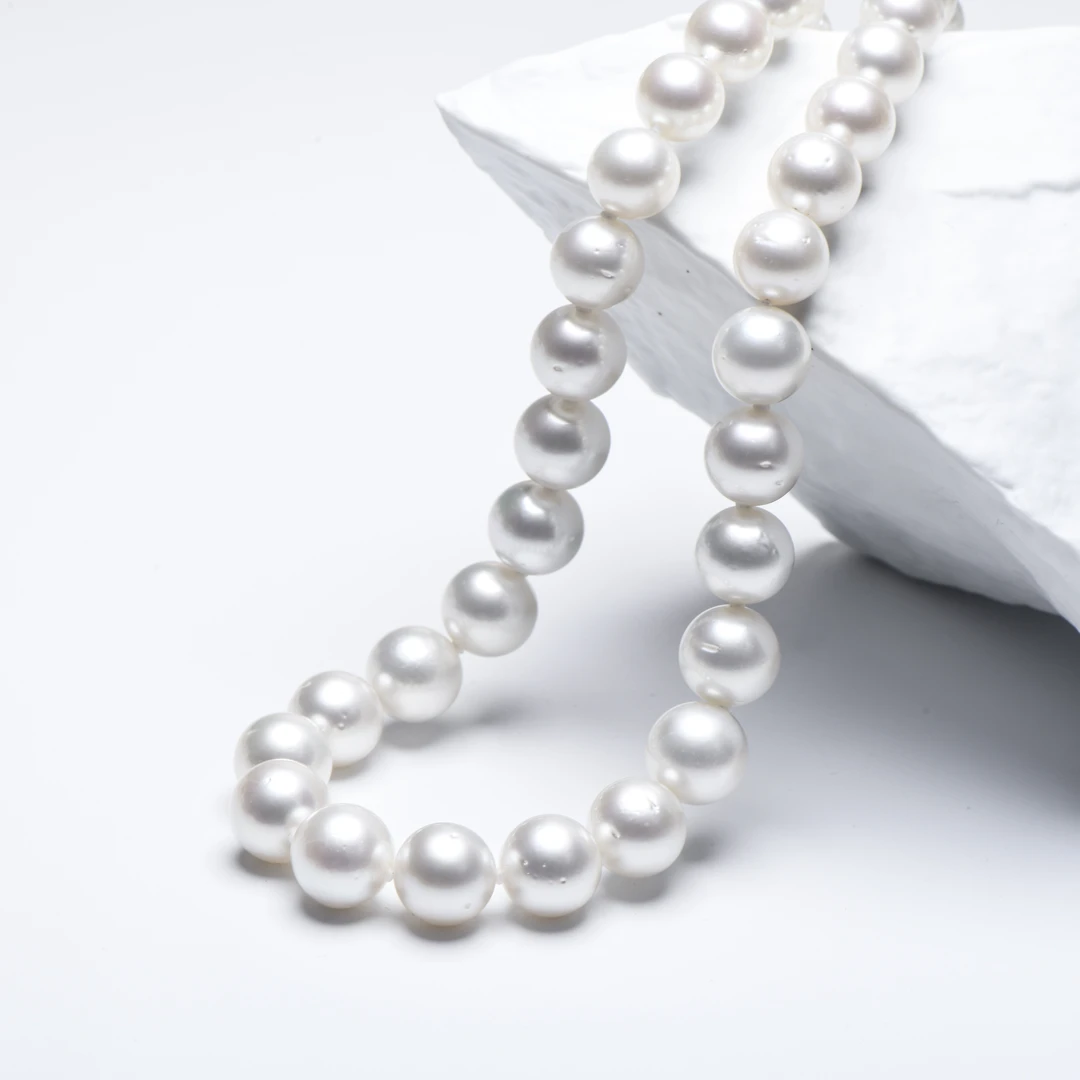 【钱妈妈真选店】WA30 海水澳白珍珠项链11-13 多样性发一