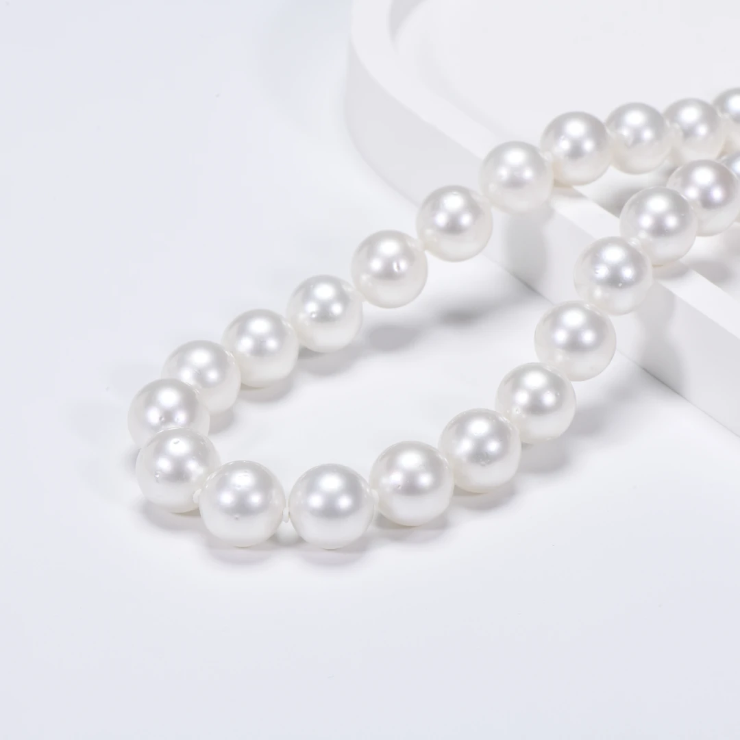 【钱妈妈真选店】A59  海水澳白项链 9-12mm 多样性发一SK