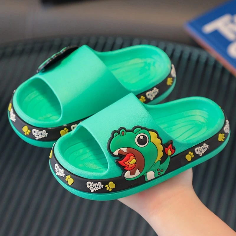 亲子居家鞋儿童拖鞋卡通中大童软底防滑夏凉拖鞋恐龙女童网红男童