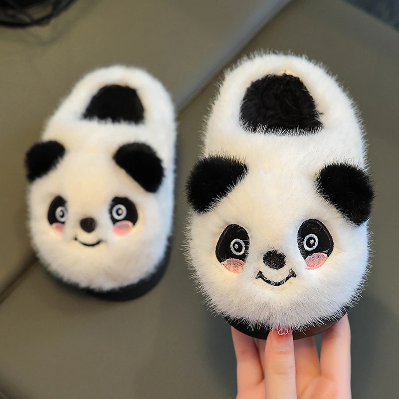 儿童棉拖鞋冬季室内厚底保暖卡通轻盈耐磨舒适百搭不臭脚可爱柔软