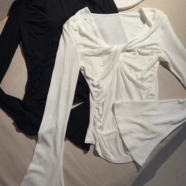 20927 欧货V+.com显瘦减龄时尚长袖打底衫