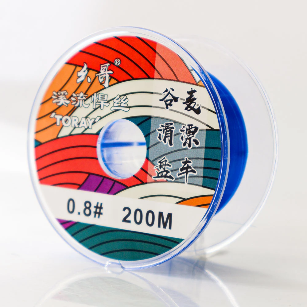幺哥200米溪流悍丝谷麦滑漂盘车鱼线谷麦鱼线半浮水线