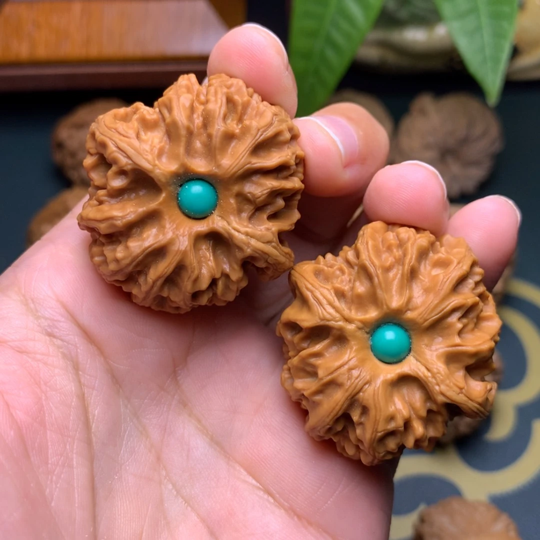【闪购商品】文玩核桃吊坠苹果39