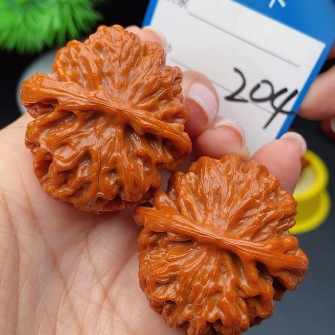 文玩核桃把件苹果