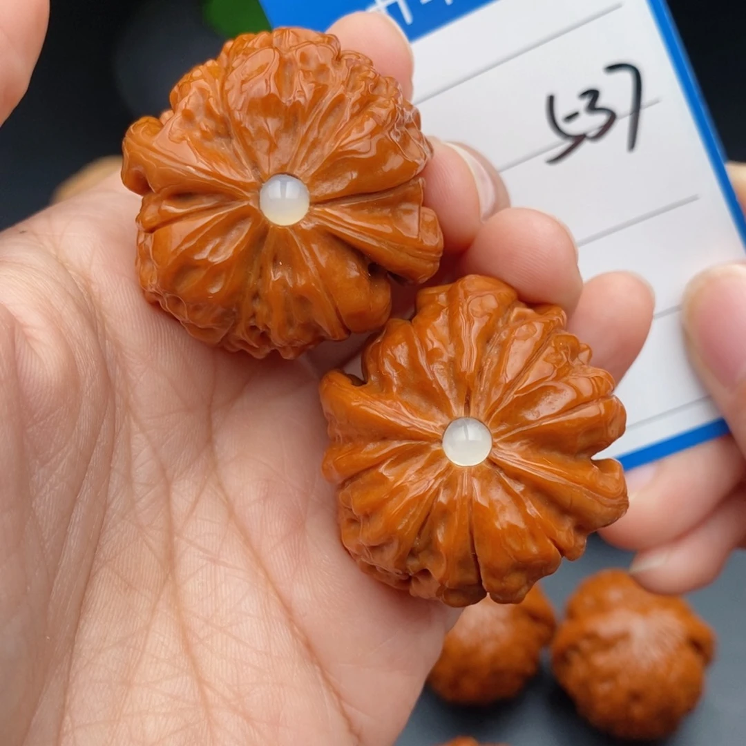 文玩核桃把件甲骨文