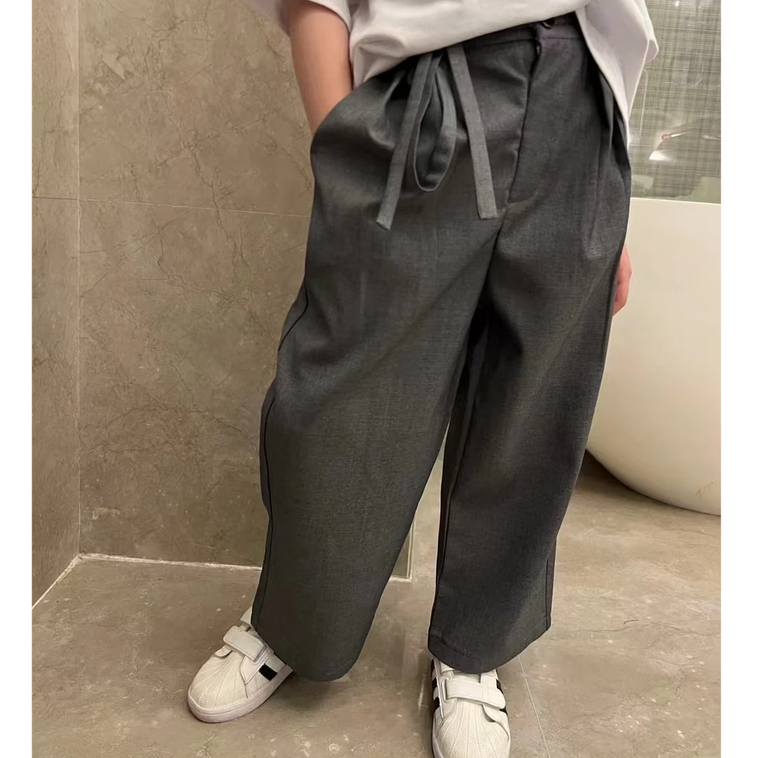 22059灰色小西裤