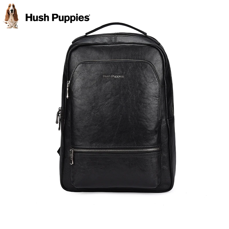 暇步士双肩包男士真皮背包商务电脑包牛皮高级感HA-2111027W-5720