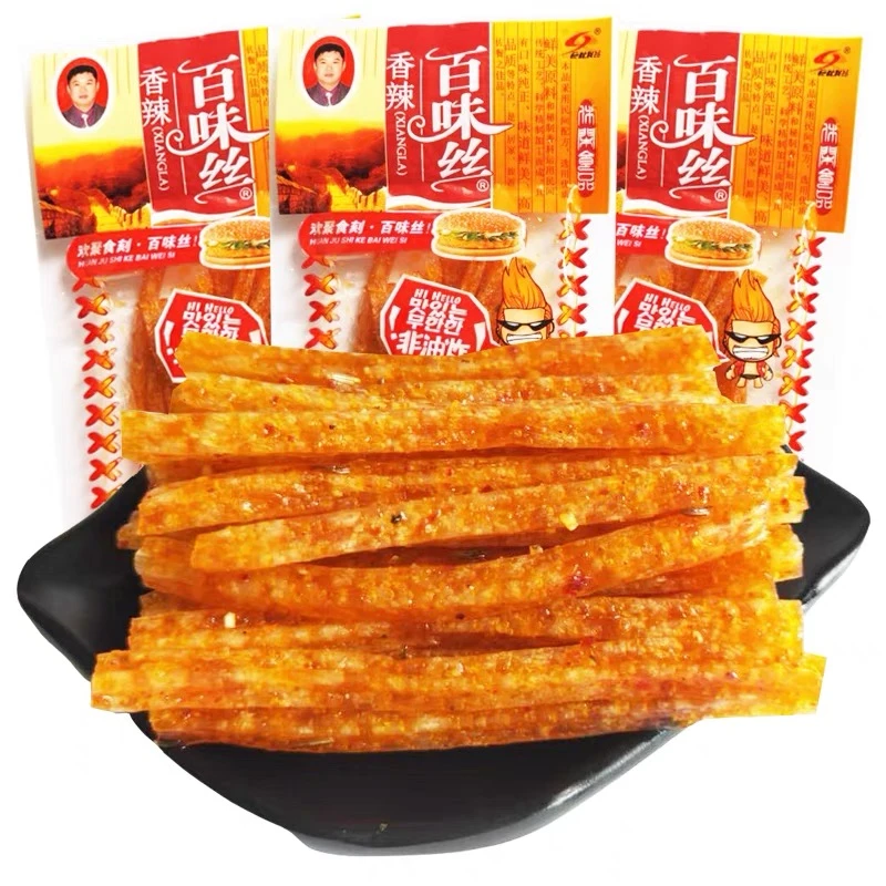 巨龙百味丝辣条辣片麻辣面筋儿时怀旧零食大礼包食品解馋小包装