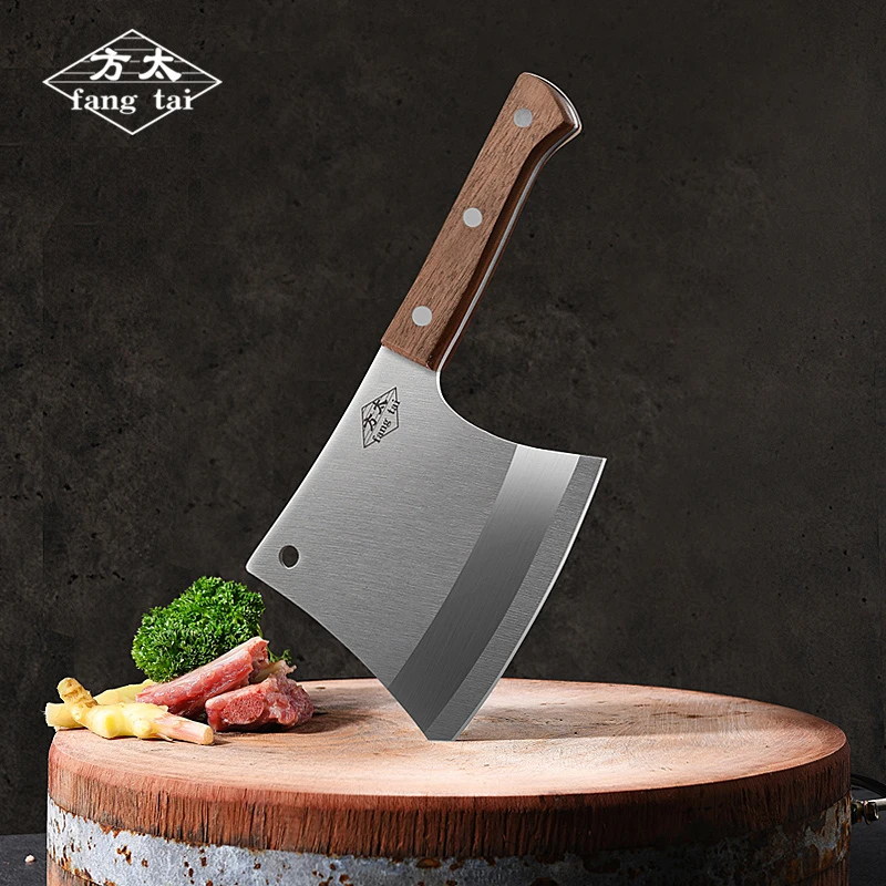 方太砍骨刀家用手工加厚商用大斩骨刀屠夫卖肉剁骨头砍猪脚斧头刀