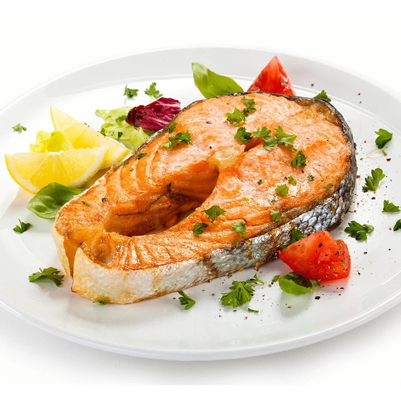 京日鲜 智利三文鱼扒500克  整块中段切片  3-5片真空包装 新鲜