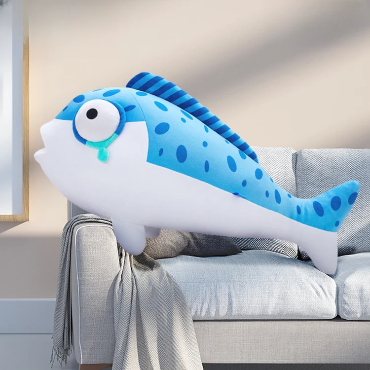 尚亿蛋仔派对公仔咸鱼棒按摩捶毛绒玩偶抱枕玩具送男朋友生日礼物