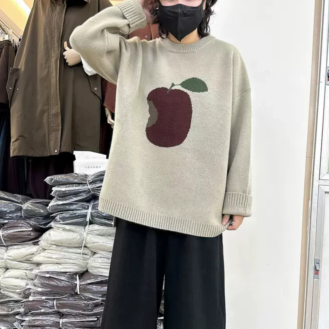 欧版时尚洋气针织毛衣1392