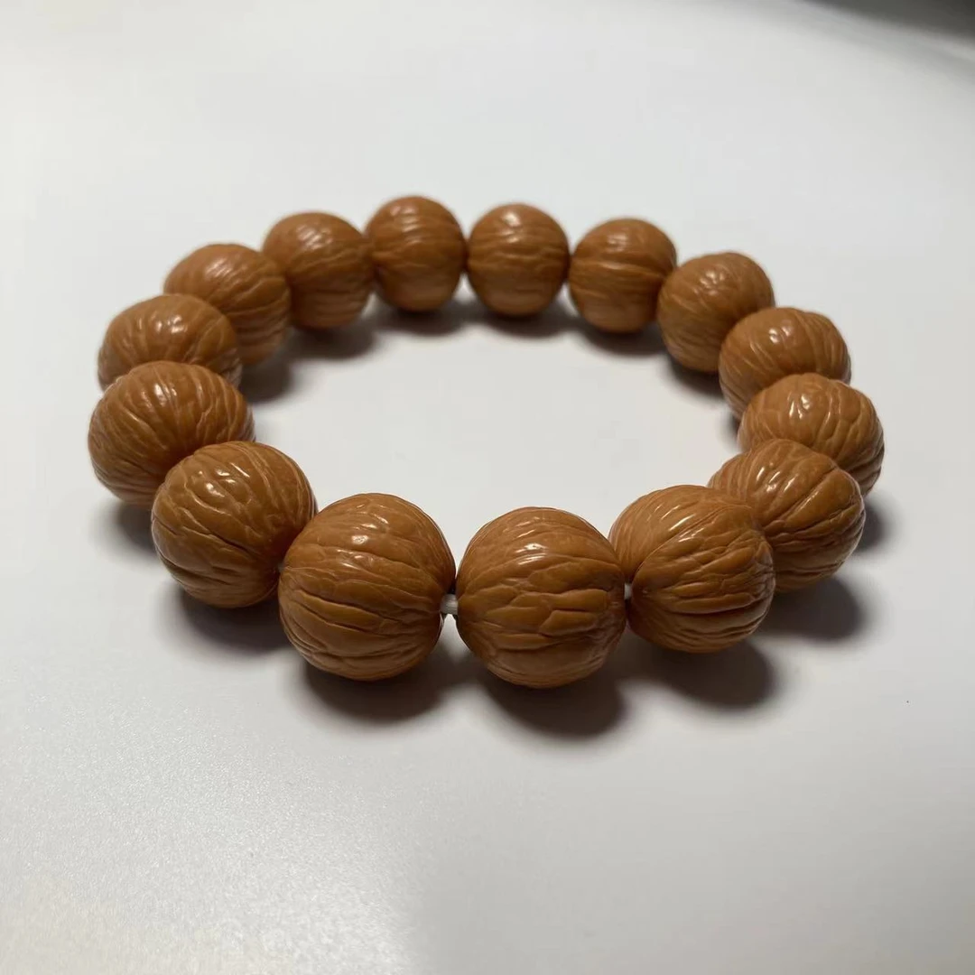 聚宝盆猴头核桃手串