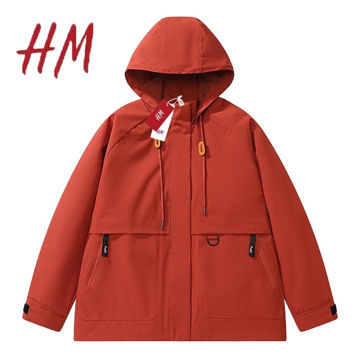 HM【玫瑰同款冲锋衣】亦玫同款情侣冲锋衣户外外套防水夹克登山服
