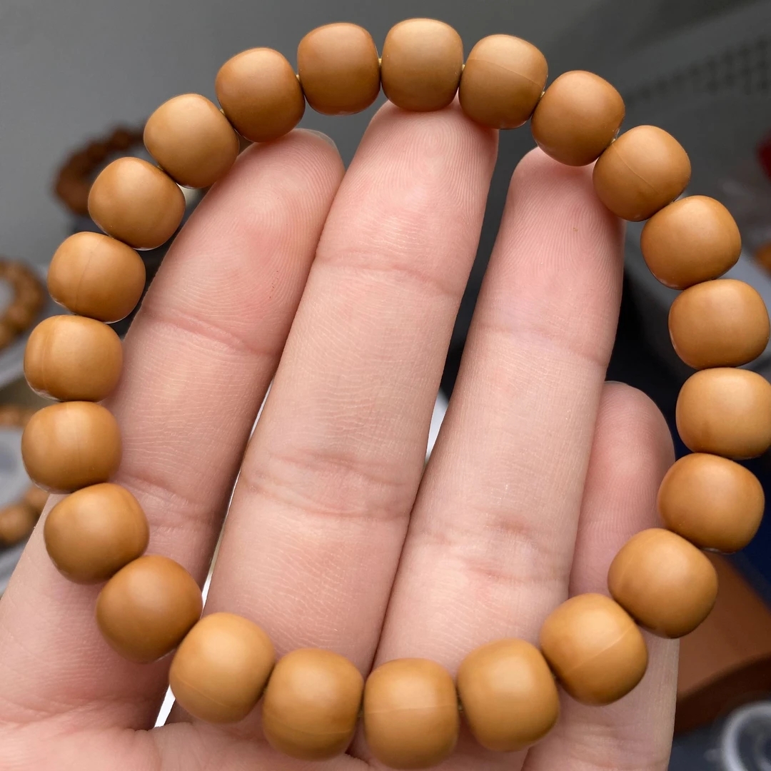 微微瑕老型 直切 龙岩 雕刻 猴头核桃手串