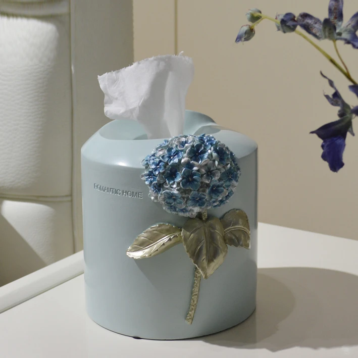 纸巾盒抽纸盒家用客厅餐厅创意可爱茶几纸巾收纳盒桌面圆形纸巾筒