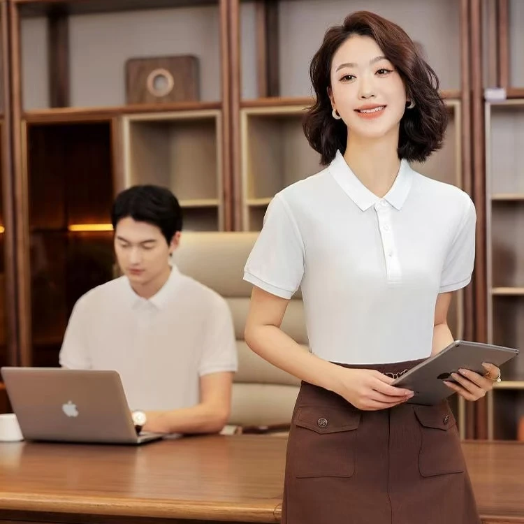 2024年新品5A抗菌冰凉POLO衫男士夏季透气翻领翻领