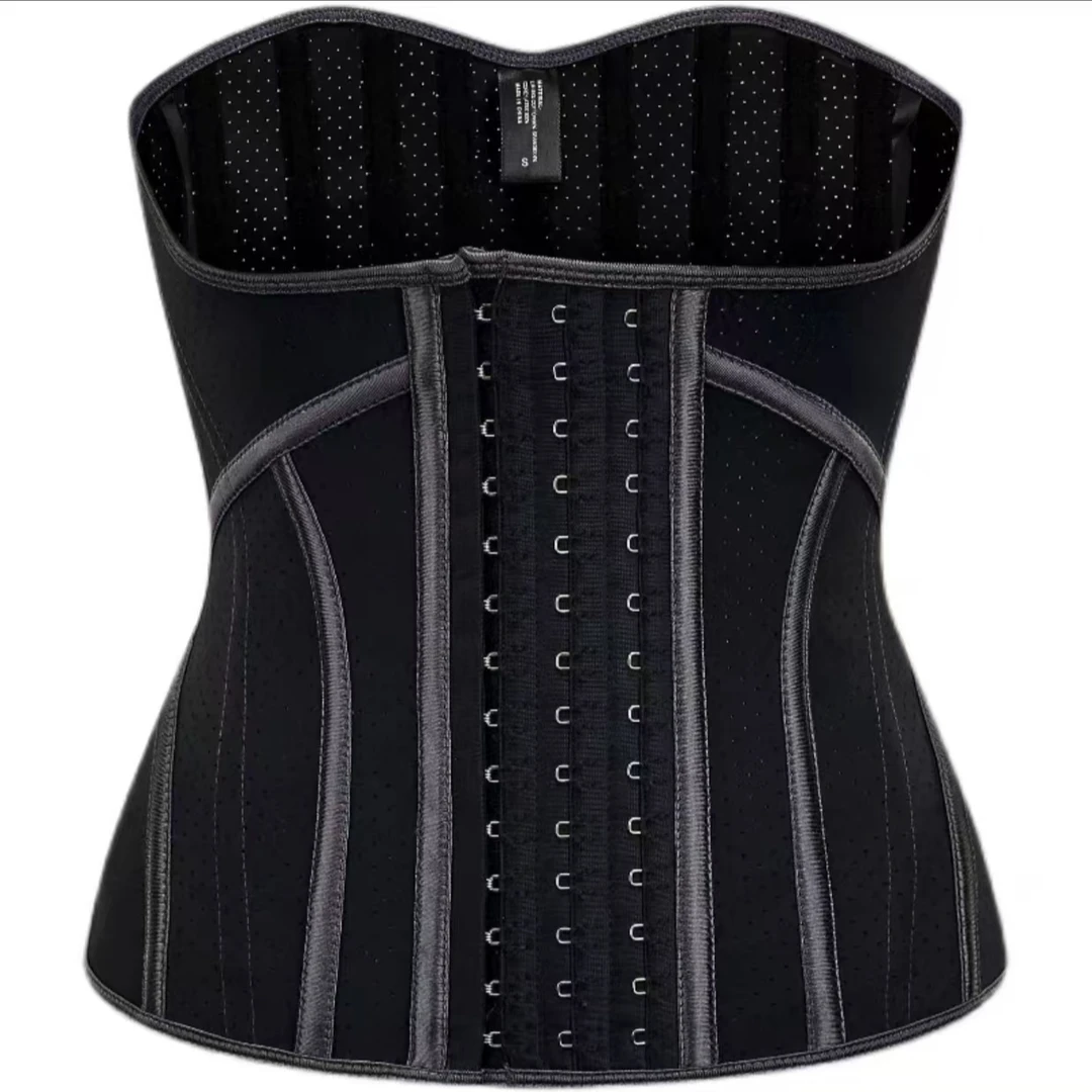 19骨乳胶束腰加长版强压收小肚