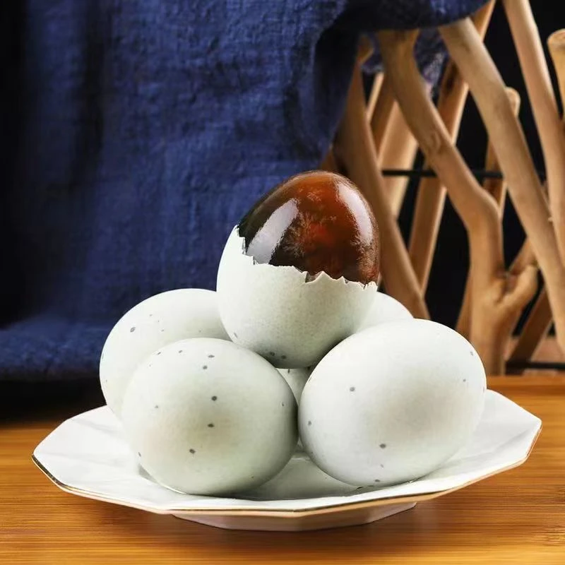 【松香蛋品厂家直销】皮蛋变蛋美味溏心砂心凉拌550g包邮