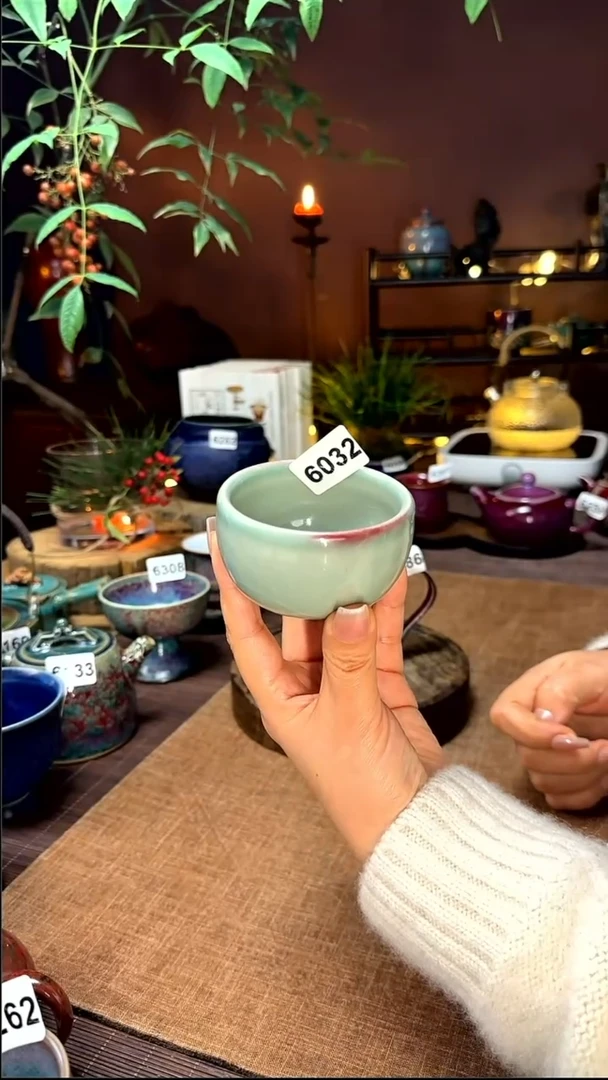 【闪购商品】钧瓷不倒杯6032