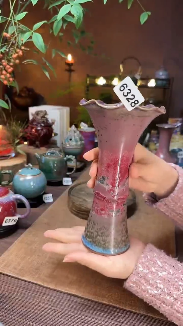 【闪购商品】钧瓷花器6328