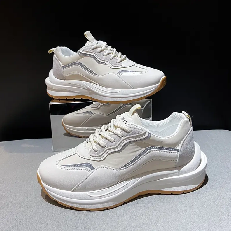 【牛浮力萍】四季通用时尚休闲情侣耐磨跑步鞋