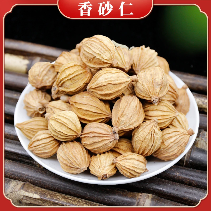 新货食用香砂仁香料香砂川砂仁香料全沙仁香砂卤肉中药味500克