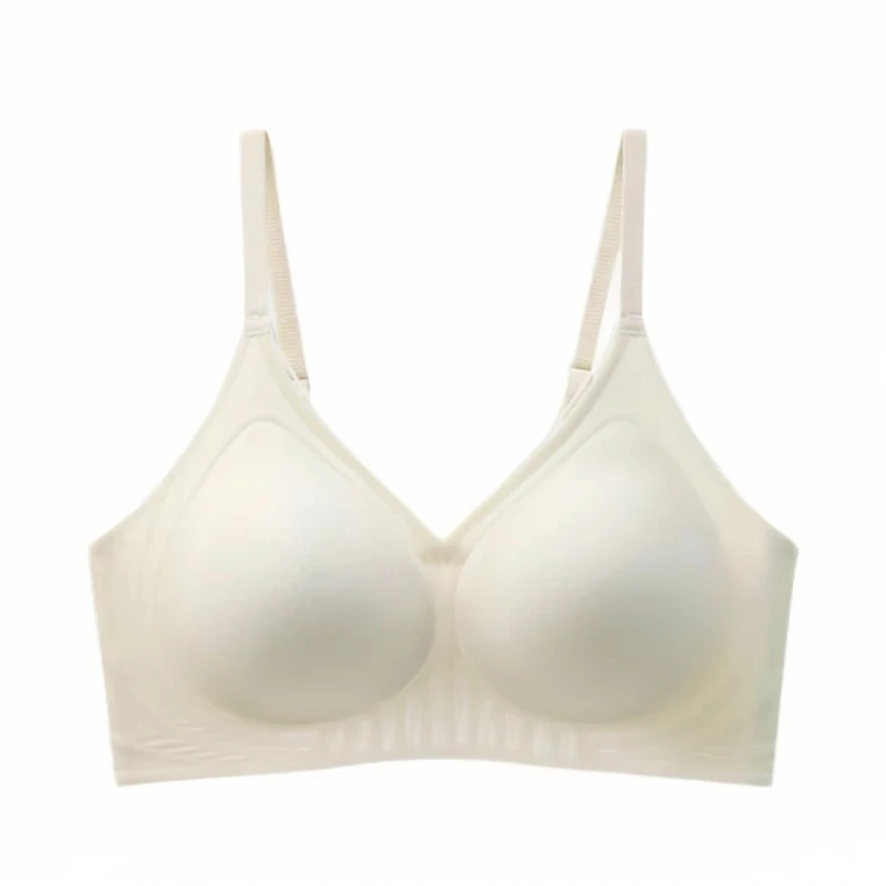 A100-199女士聚拢舒适无痕内衣防走光防下垂文胸显小内衣蕾丝