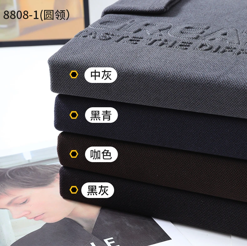 男士圆领拽拽衫套头上衣8808-1
