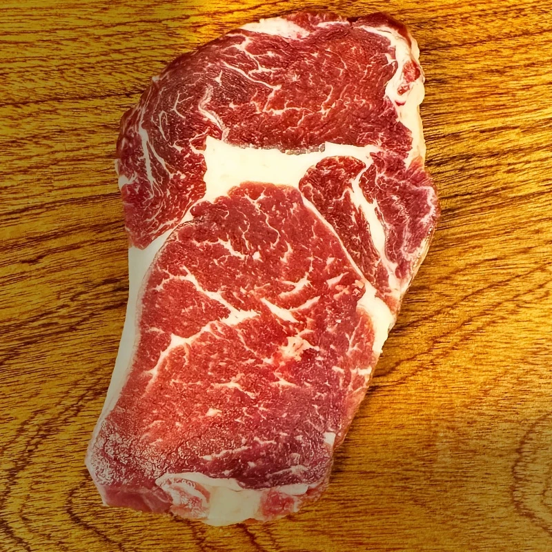 原切眼肉牛排 2斤 进口谷饲肉心细嫩（现拍现切）