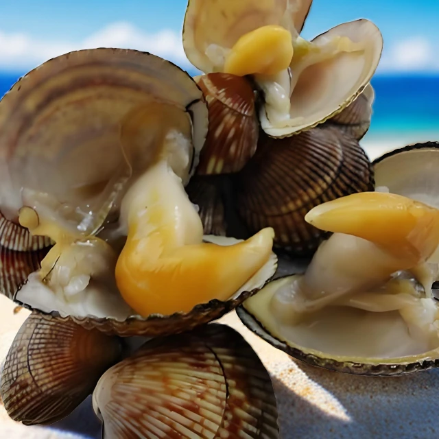 【每份3斤-纯野生鸟贝肉】原浆鸟贝有泥沙，自行清洗，介意慎拍！